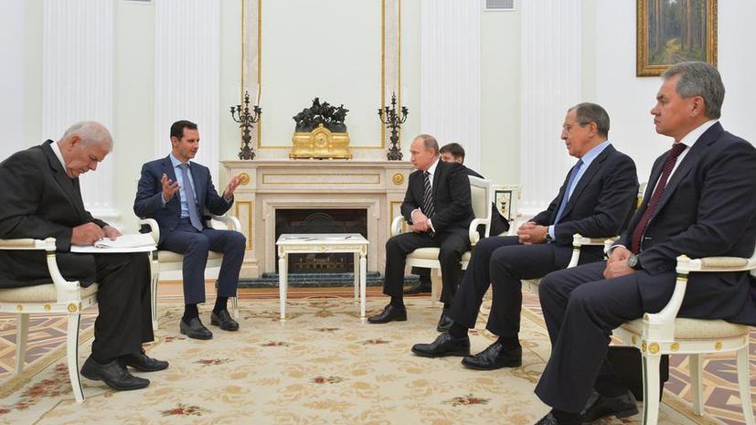 Эксперт: Встреча Владимира Путина и Башара Асада говорит о ведущей роли Москвы в мире