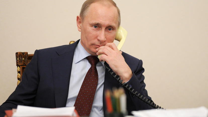Владимир Путин призвал прекратить карательную операцию на востоке Украины