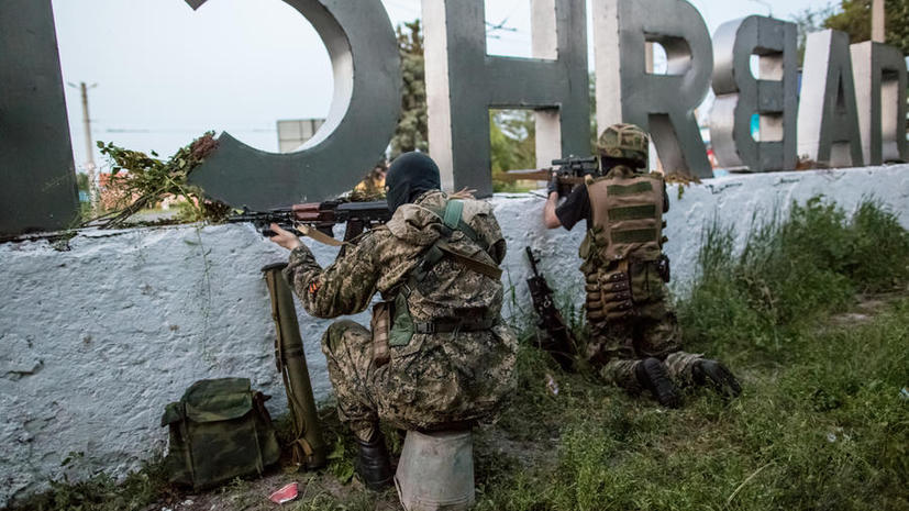 Нацгвардия Украины расстреляла военнослужащих, собиравшихся перейти на сторону ополченцев в Славянске