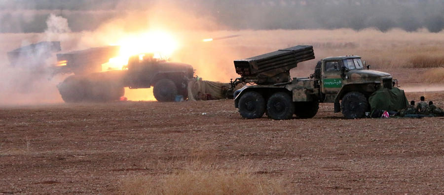 Сирийская армия начинает масштабное наступление на позиции «Исламского государства» в Хаме