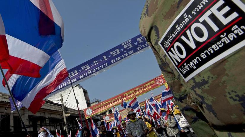 Оппозиция Таиланда намерена сорвать парламентские выборы