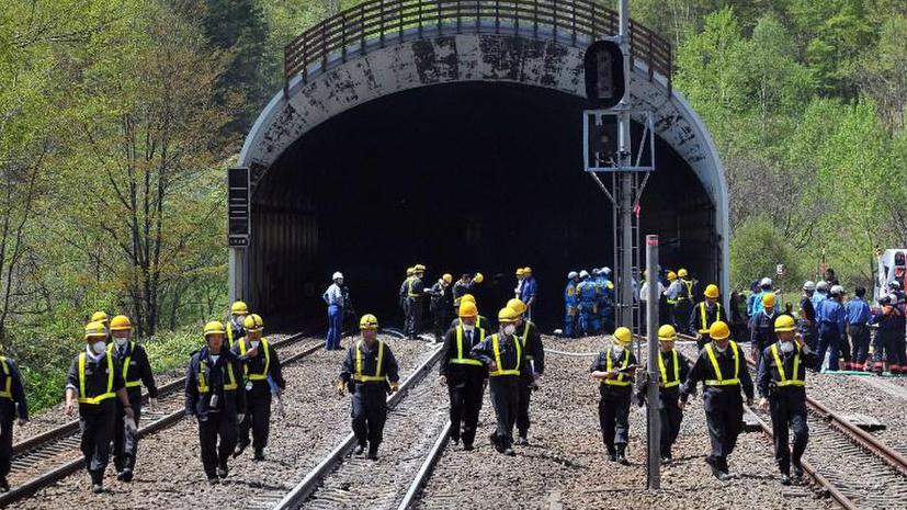На японских железных дорогах в 270 местах неверно положили рельсы