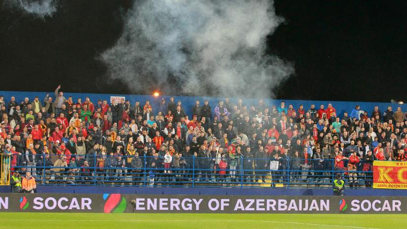 Сборной Черногории присуждено техническое поражение в матче с Россией