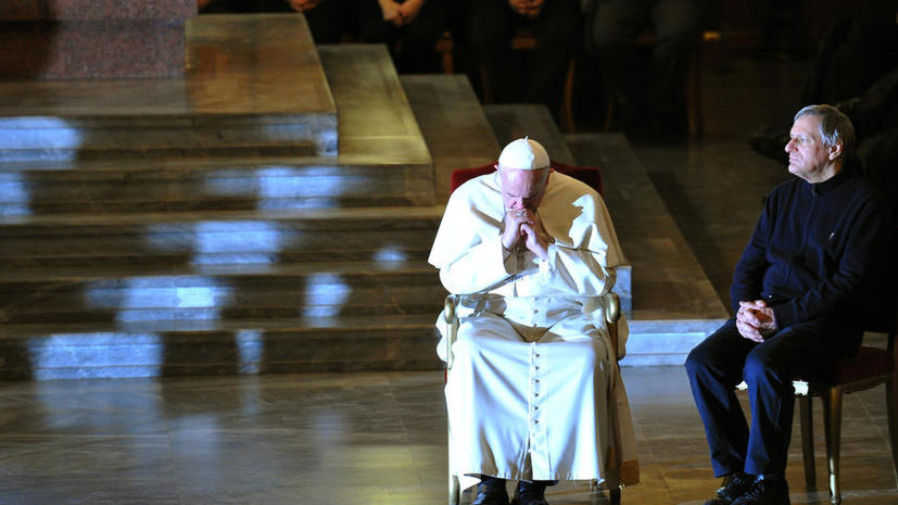 Папа Римский Франциск: Члены мафиозных банд отправятся в ад