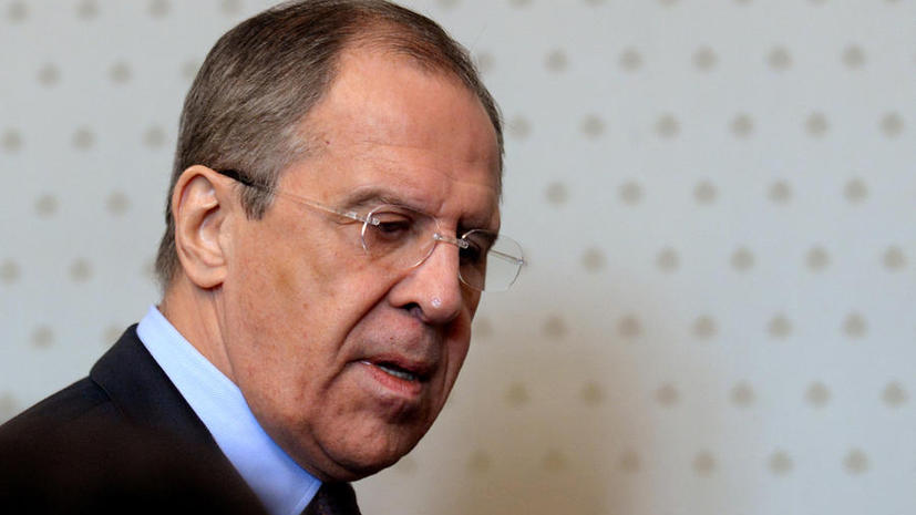 Министр иностранных дел России Сергей Лавров прибыл в Тунис с рабочим визитом