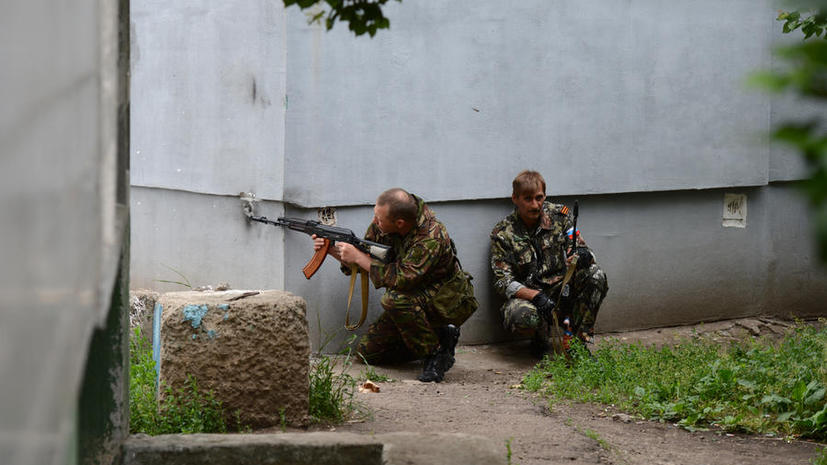 СМИ: Украинская армия пытается прорваться в центр Славянска