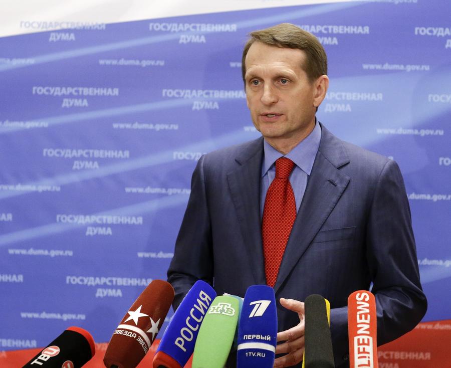 Нарышкин: В России нет агрессивных настроений по отношению к народу Украины