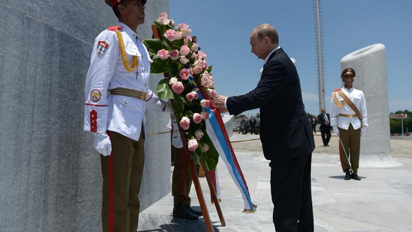 Владимир Путин встретился с братьями Кастро и Даниэлем Ортегой