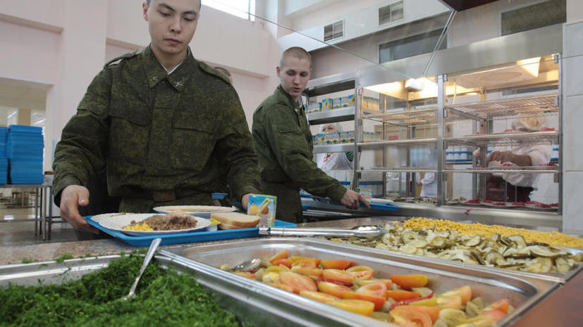 Чтобы получить питание, военнослужащим российской армии надо будет сдавать отпечатки пальцев