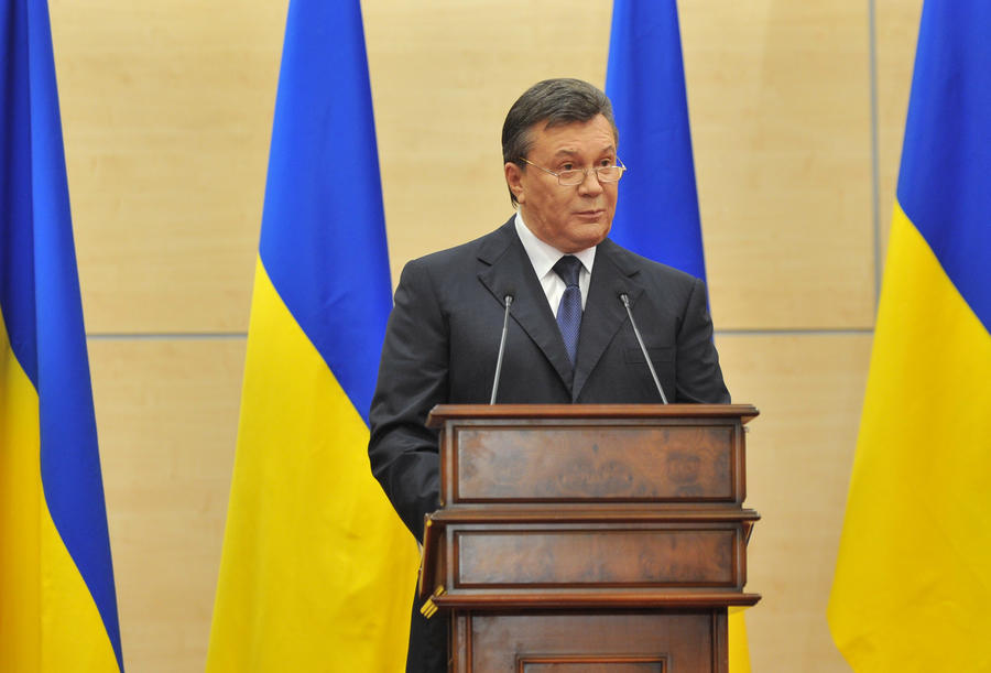 Виктор Янукович возложил ответственность за гибель украинцев на киевские власти