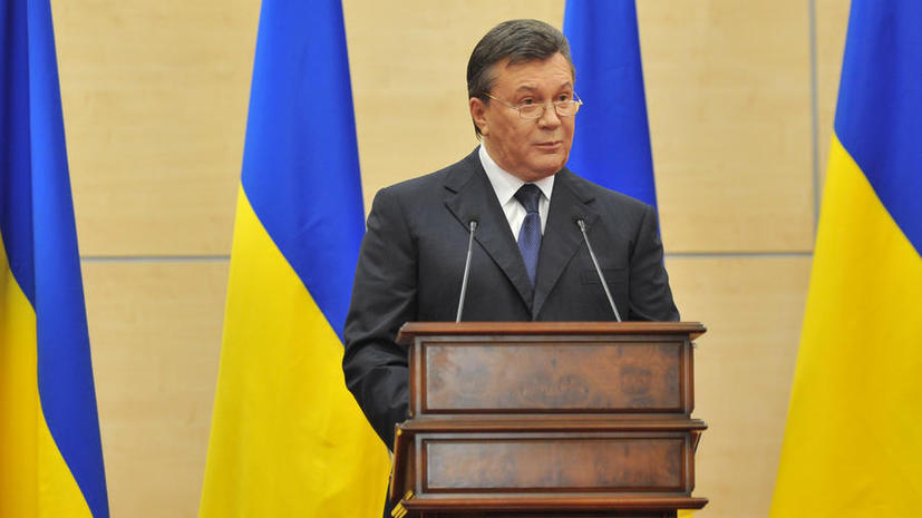 Виктор Янукович возложил ответственность за гибель украинцев на киевские власти