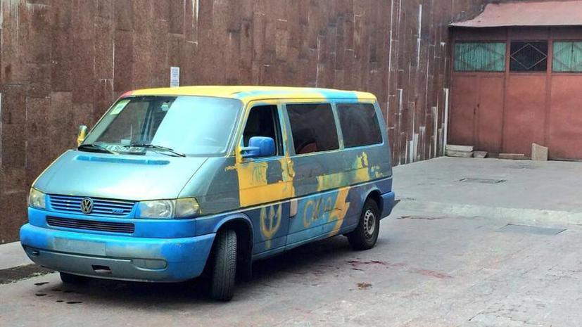 В центре Киева несколько человек пострадали в результате взрыва