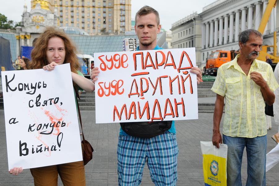 Участники спецоперации на востоке Украины пройдут по центру Киева в День независимости