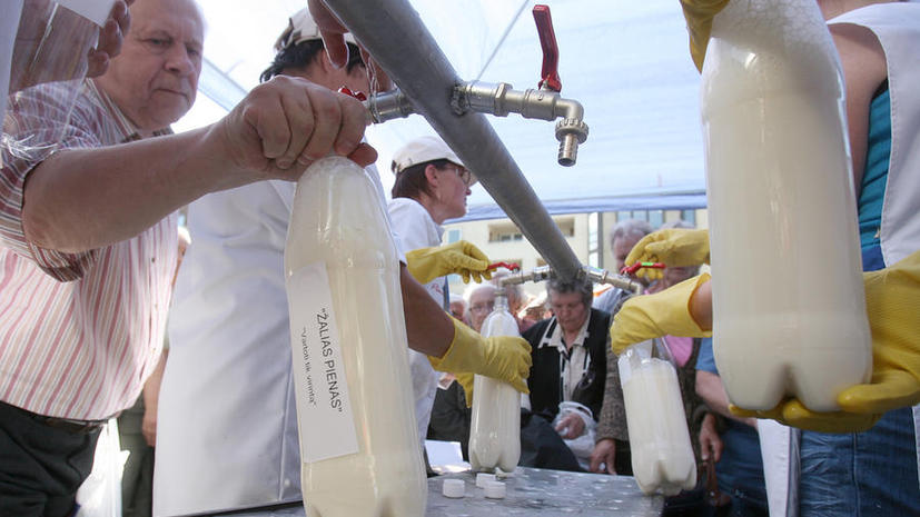 Россия запрещает ввоз рыбной и молочной продукции из Эстонии
