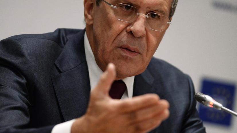 Сергей Лавров: В США не скрывают давления на Евросоюз в вопросе антироссийских санкций