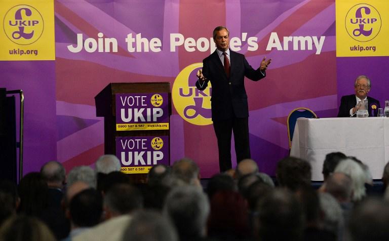 Британская партия UKIP может вытеснить тори из парламента Великобритании