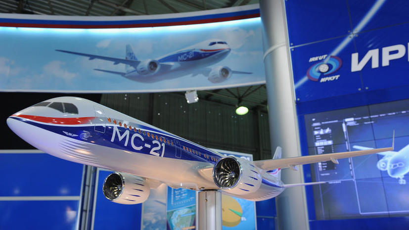 Первая презентация российского пассажирского самолёта МС-21 состоится весной