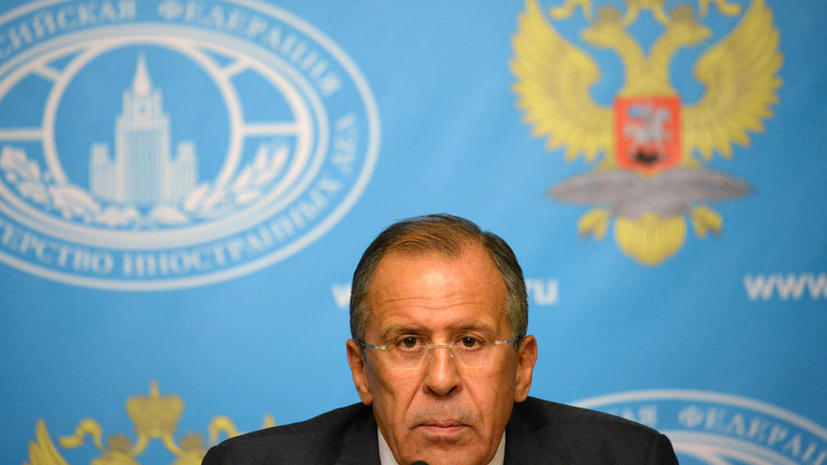 Сергей Лавров: Предложенный Францией вариант резолюции по Сирии неприемлем