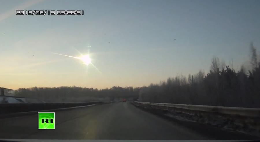 Челябинский метеорит откололся от более крупного тела