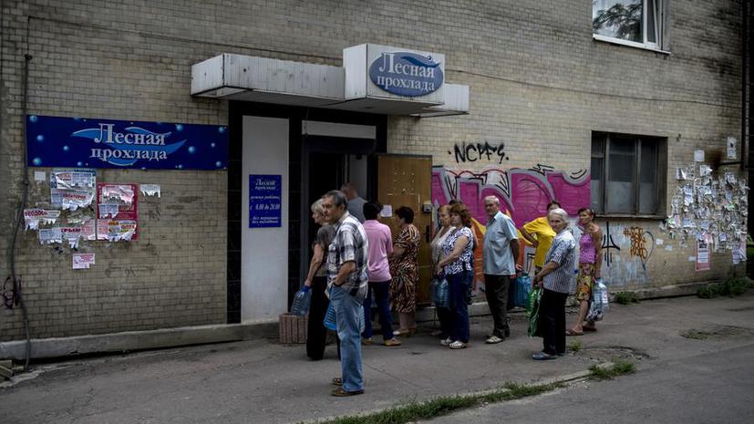 Донецк следом за Луганском остался практически без питьевой воды