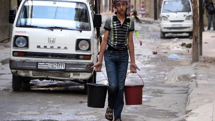 Сирийские исламисты оставили Алеппо без воды