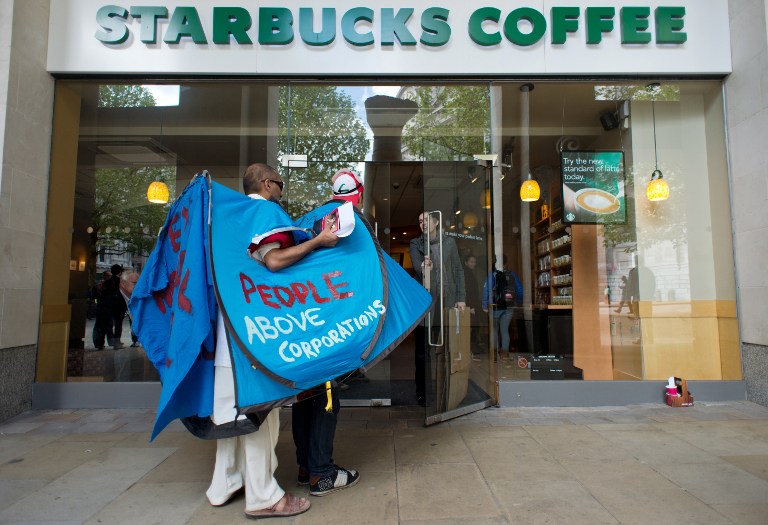 Британские депутаты обвиняют Starbucks, Google и Amazon в недоплате налогов