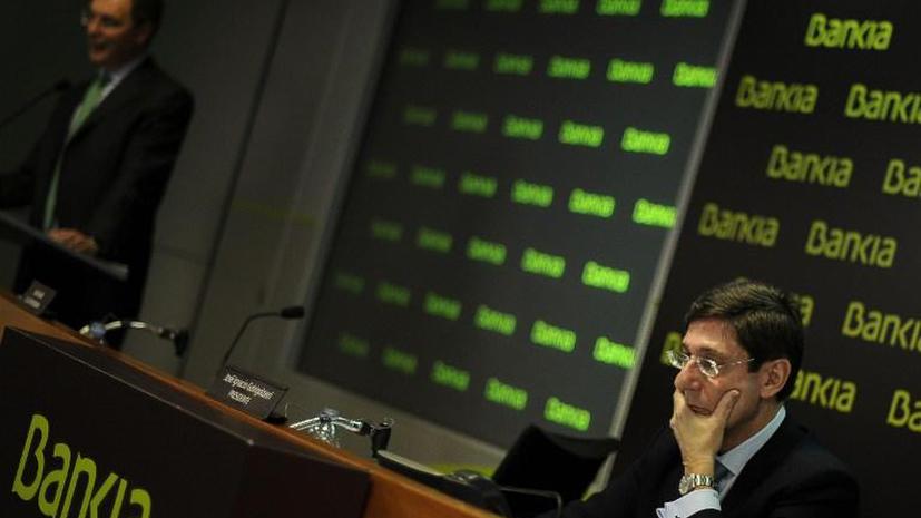 Испанские вкладчики теряют сбережения: акции Bankia резко упали в цене