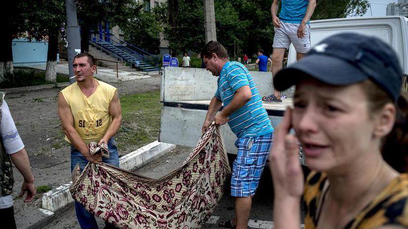 HRW: Украинская армия ответственна за гибель мирного населения Луганска