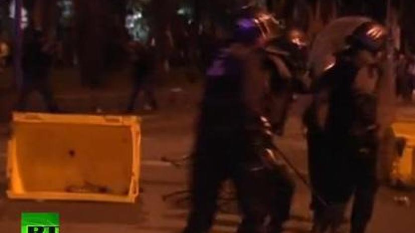 В Мадриде прошёл массовый митинг протеста
