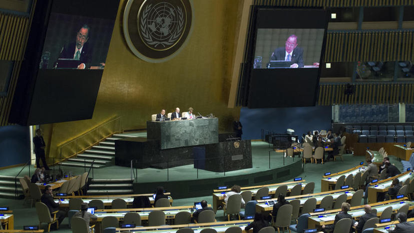 Сегодня начнёт работу 70-я сессия Генеральной Ассамблеи ООН