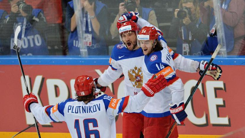 Сборная России одержала победу над командой США в полуфинале ЧМ по хоккею