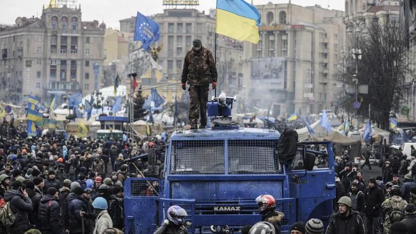Лидер «автомайдана» заявил о переходе в оппозицию к новой власти на Украине