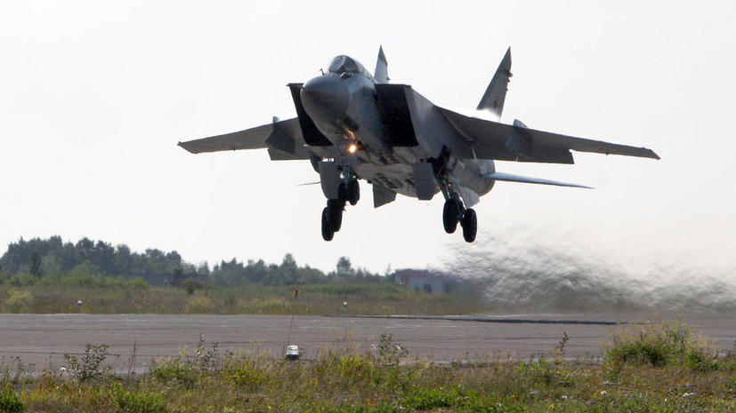 СК РФ: Причиной падения МиГ-31 под Владивостоком стало нарушение правил полётов