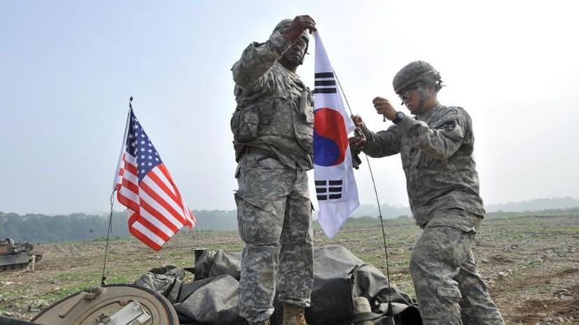 Южная Корея и США вновь приступили к военным учениям