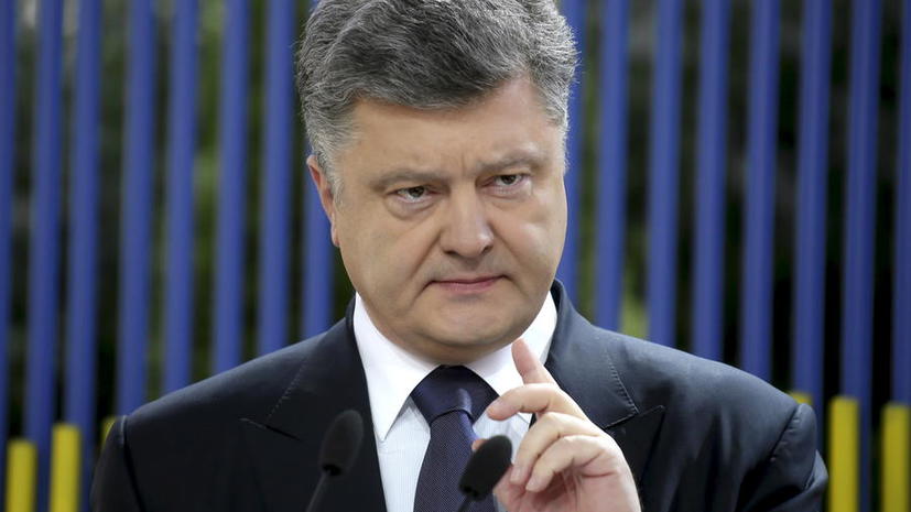 Киевская арифметика: Пётр Порошенко рассказал западным СМИ о «российских военных» в Донбассе
