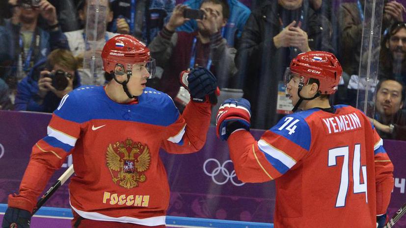 Российские хоккеисты выиграли свой дебютный матч Олимпиады в Сочи у сборной Словении – 5:2