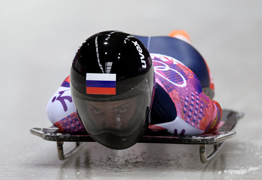 Россиянка Елена Никитина выиграла бронзовую медаль Олимпиады по скелетону