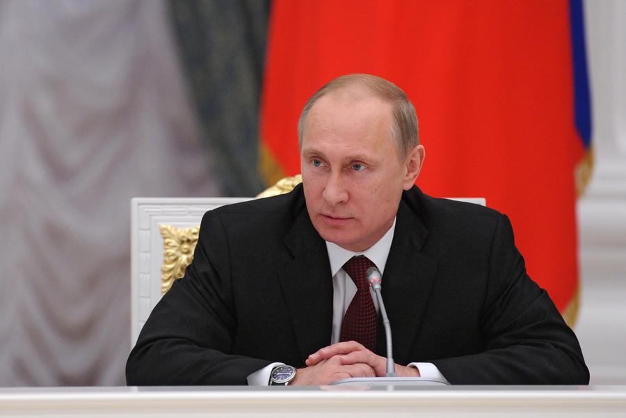 Британская газета The Times назвала Владимира Путина человеком года