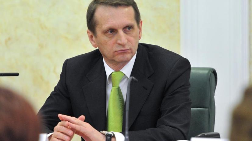 Спикер Госдумы: Россия будет считать Турчинова преступником, если против юго-востока Украины и Крыма применят силу