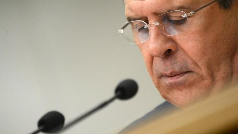 Сергей Лавров: Россия не занимается сменой правительств и режимов других стран