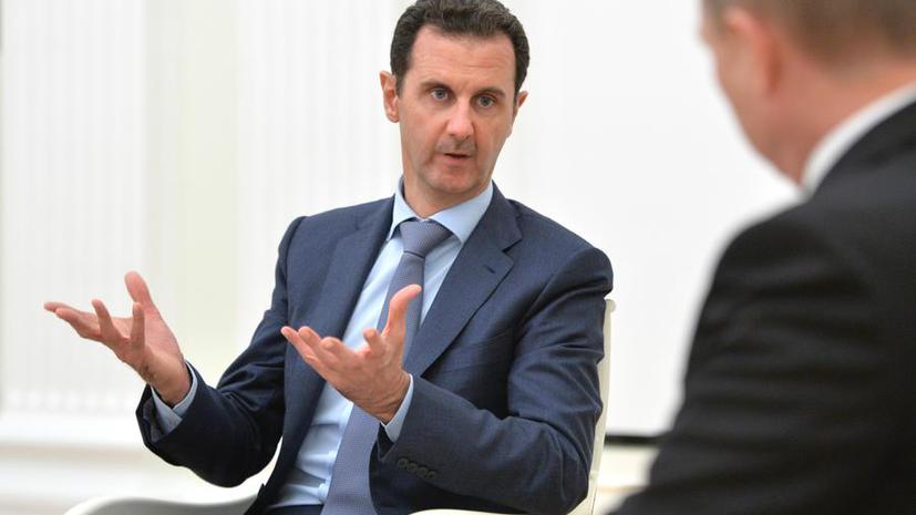Башар Асад: Ситуация в Сирии улучшилась благодаря операции ВКС России против террористов