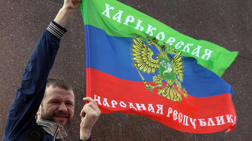 В Харькове прошли демонстрации по случаю Первомая