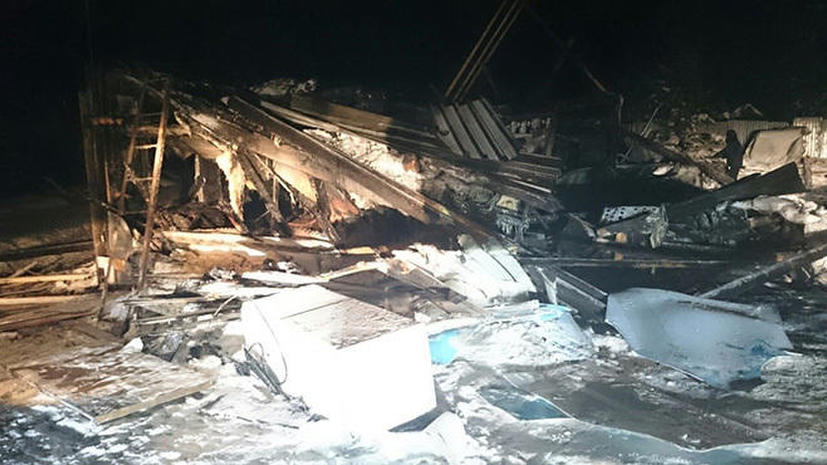 СК РФ возбудил уголовное дело по факту гибели восьми подростков в результате пожара в ХМАО