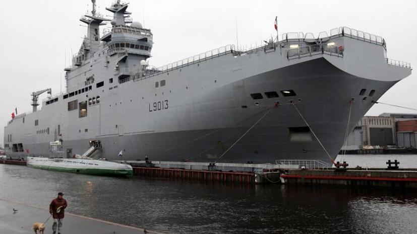 Один из «Мистралей» войдёт в состав Черноморского флота в 2017 году