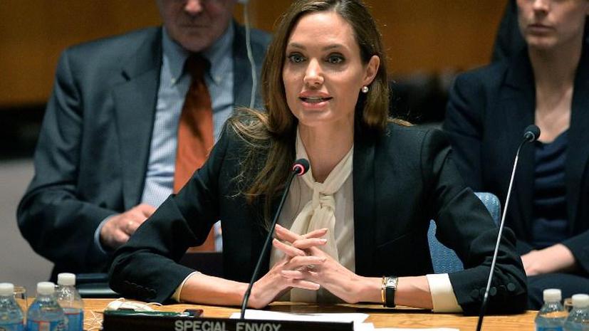 Джоли призвала ООН бороться с сексуальным насилием в зонах боевых действий