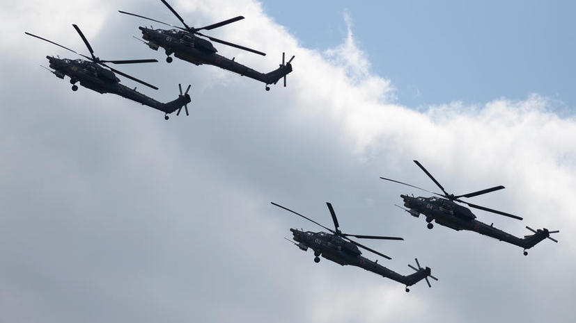 СМИ: Партия из 13 российских вертолётов Ми-28НЭ «Ночной охотник» прибыла в Ирак