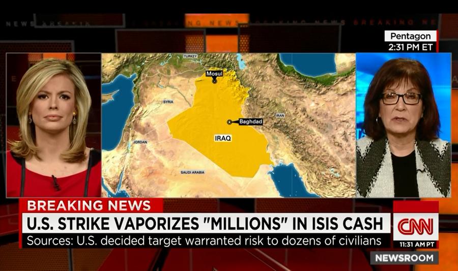 CNN: Коалиция во главе с США разрушила финансовый центр ИГ ценой жертв среди мирного населения