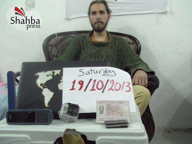 Сирийские боевики разместили в интернете фотографию похищенного россиянина Константина Журавлёва