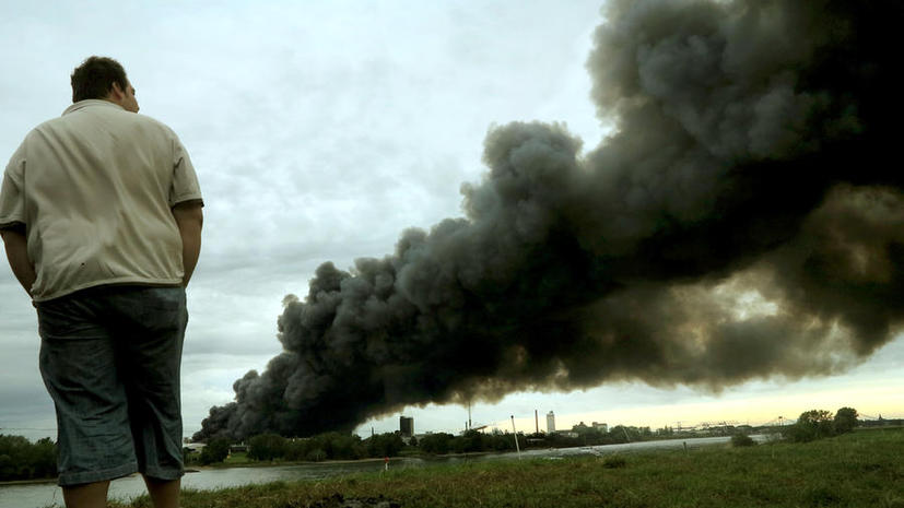 В Техасе взорвался завод по производству минеральных удобрений