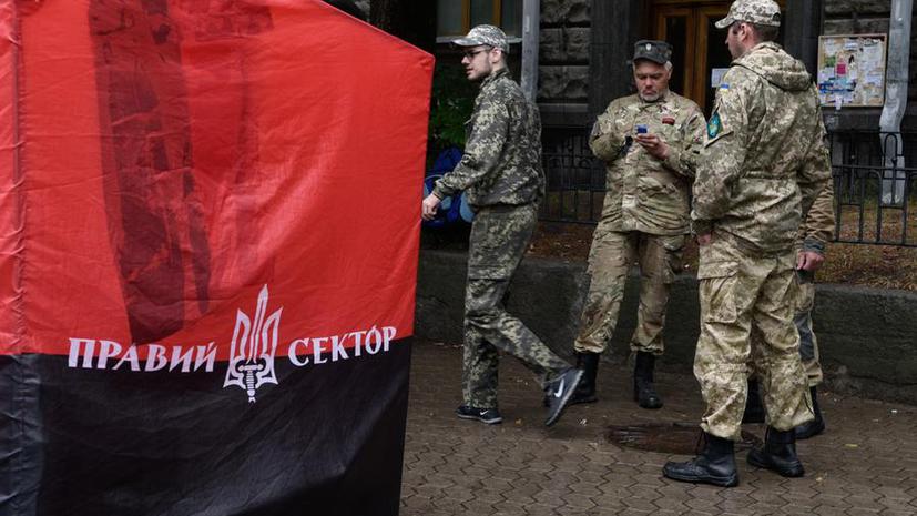 ​На Украине продолжаются поиски боевиков «Правого сектора» из Мукачево